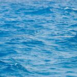 Blue sea ocean water texture