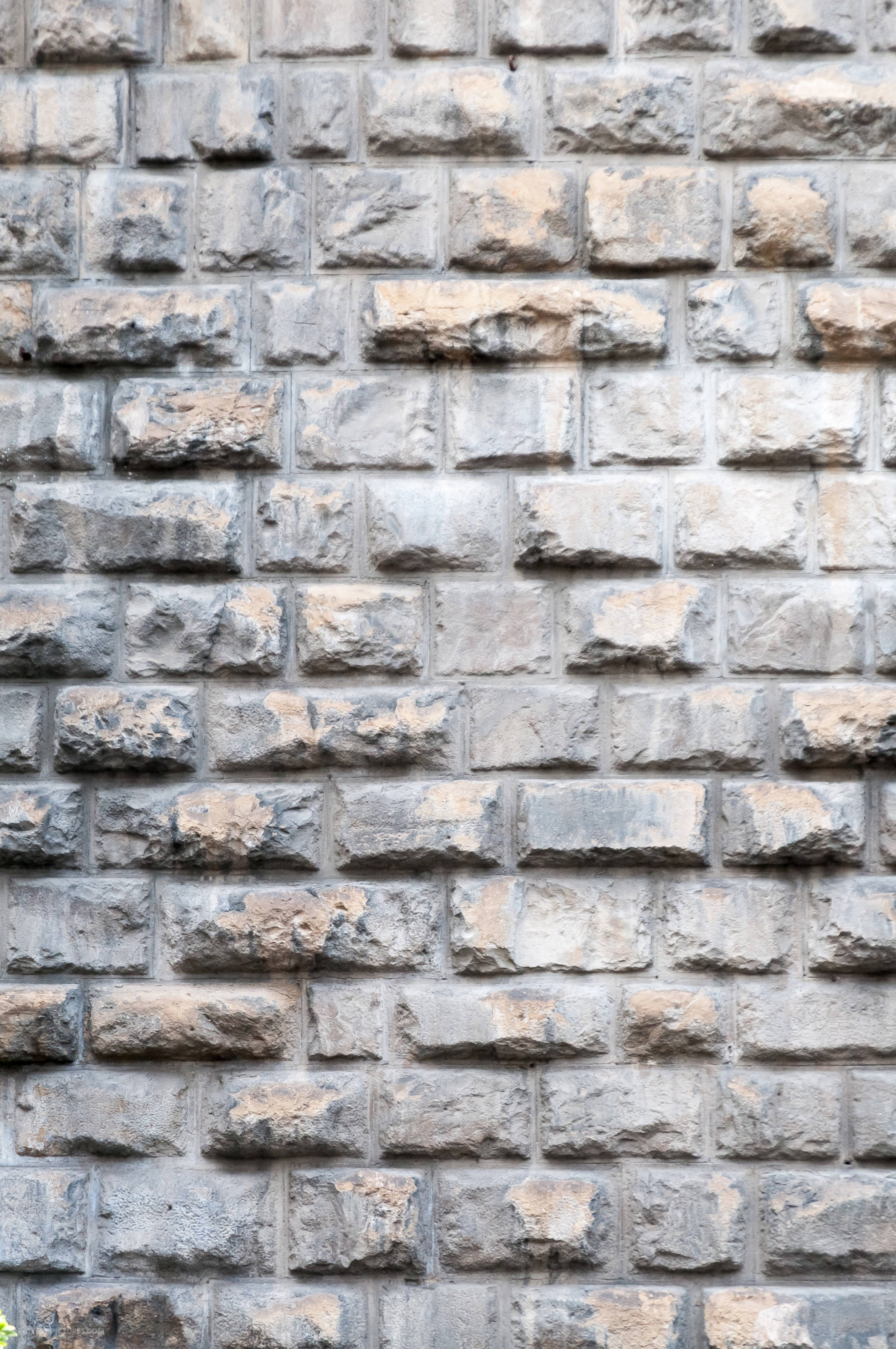 Ancient stone wall texture