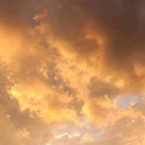 Dramatic Cloudy Sunset Sky