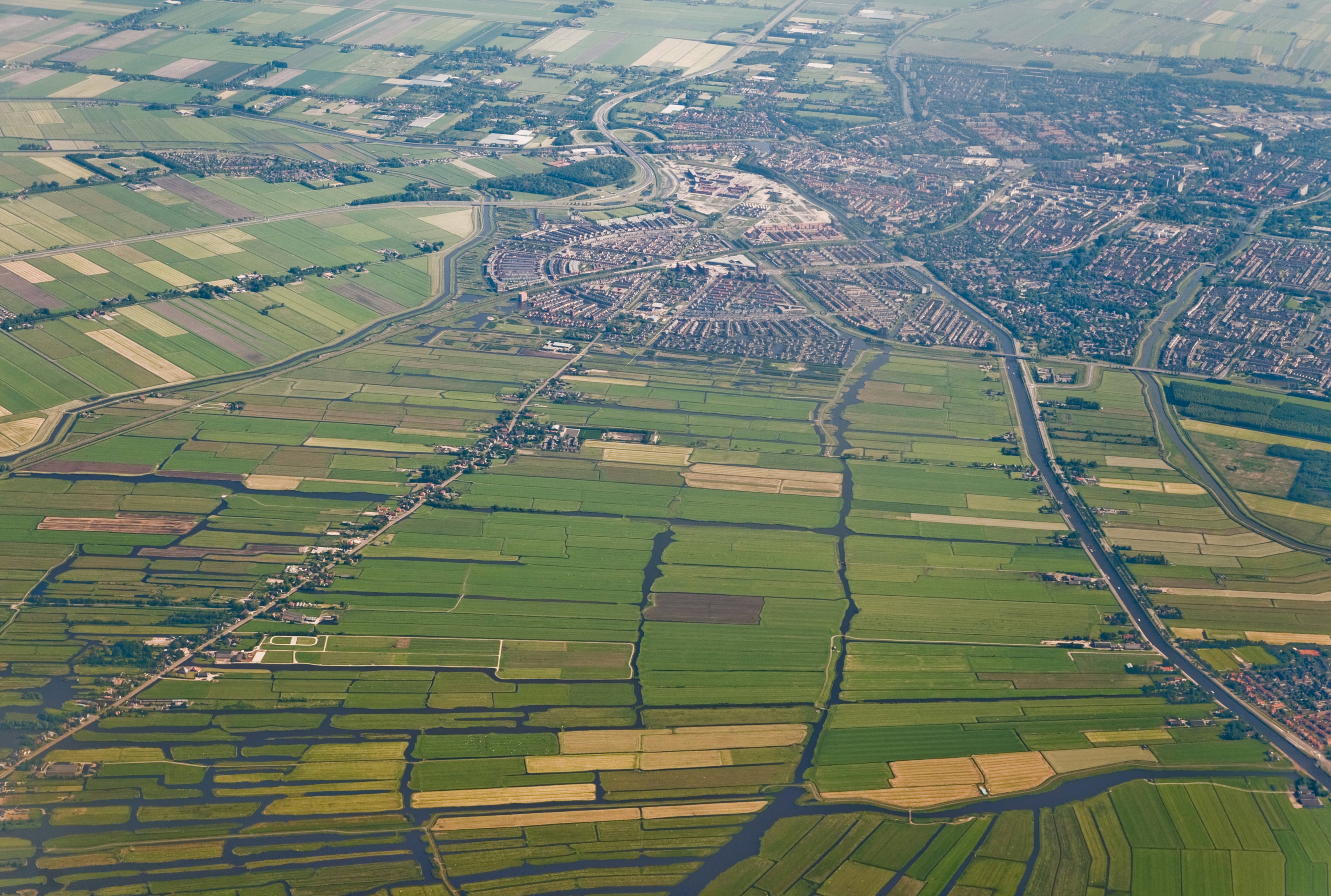 Dutch Aerial Landscape