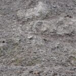 Earth hill sand- close-up background