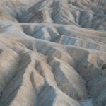 Eroded Ridges At Zabriskie Point Death Valley National Park Cali