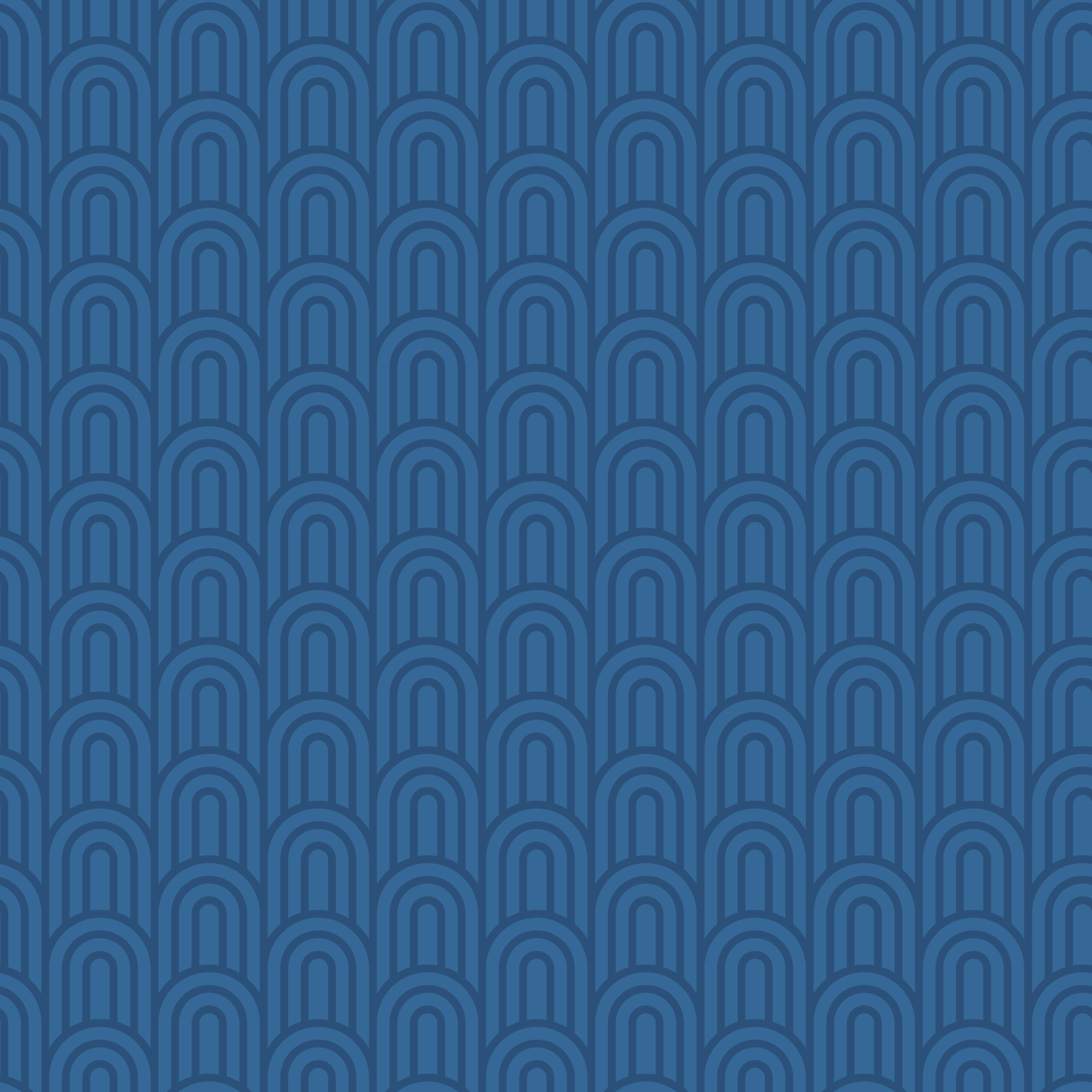 Geometric pattern blue waves