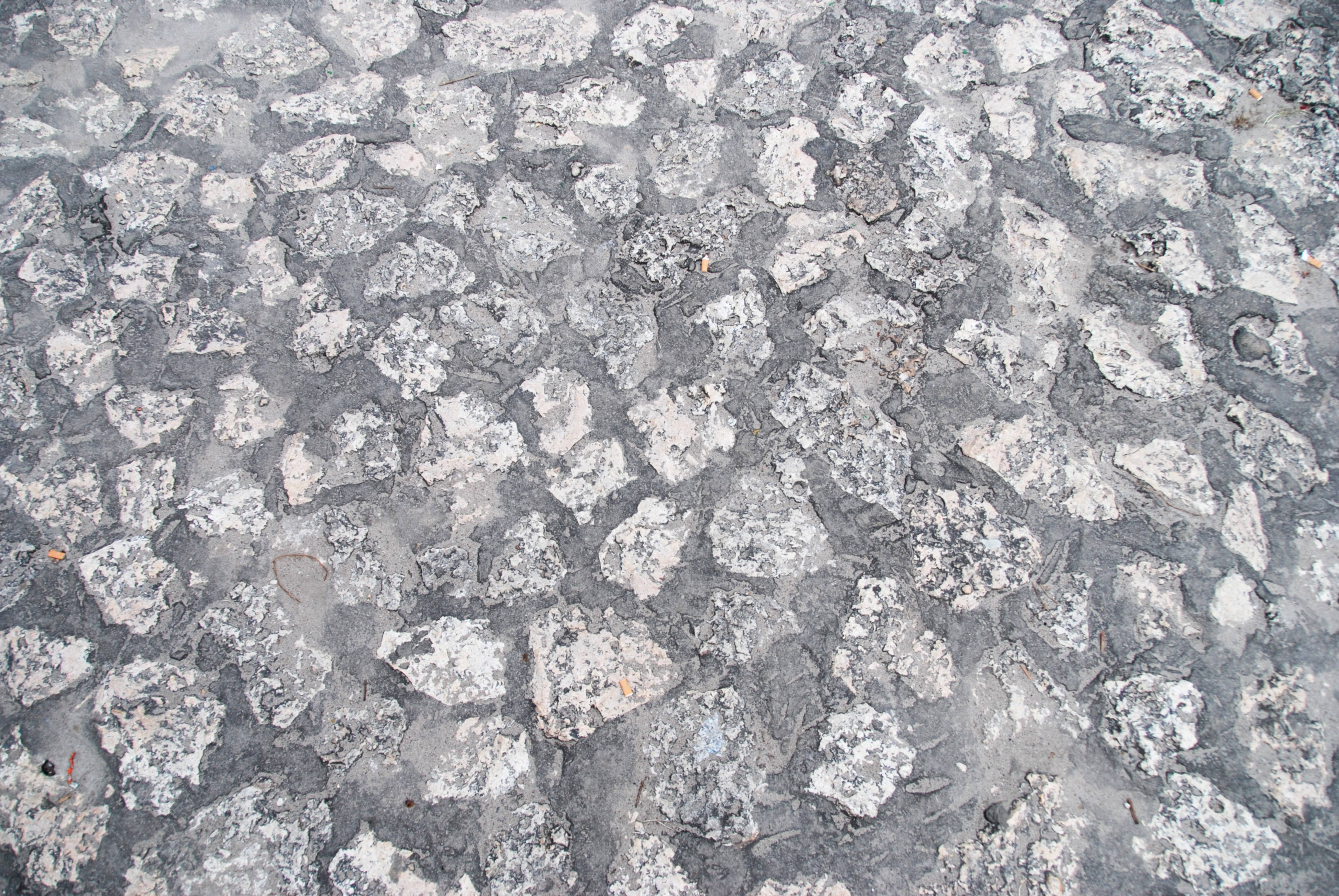 Grey Grunge Terrace Stone Texture Pattern