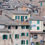 Italian medieval houses pattern