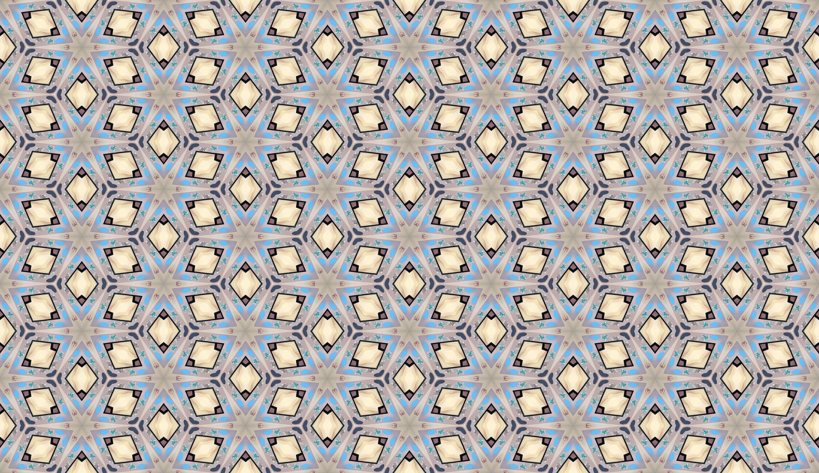 Light Crosses Woven Beige Yellow Blue texture