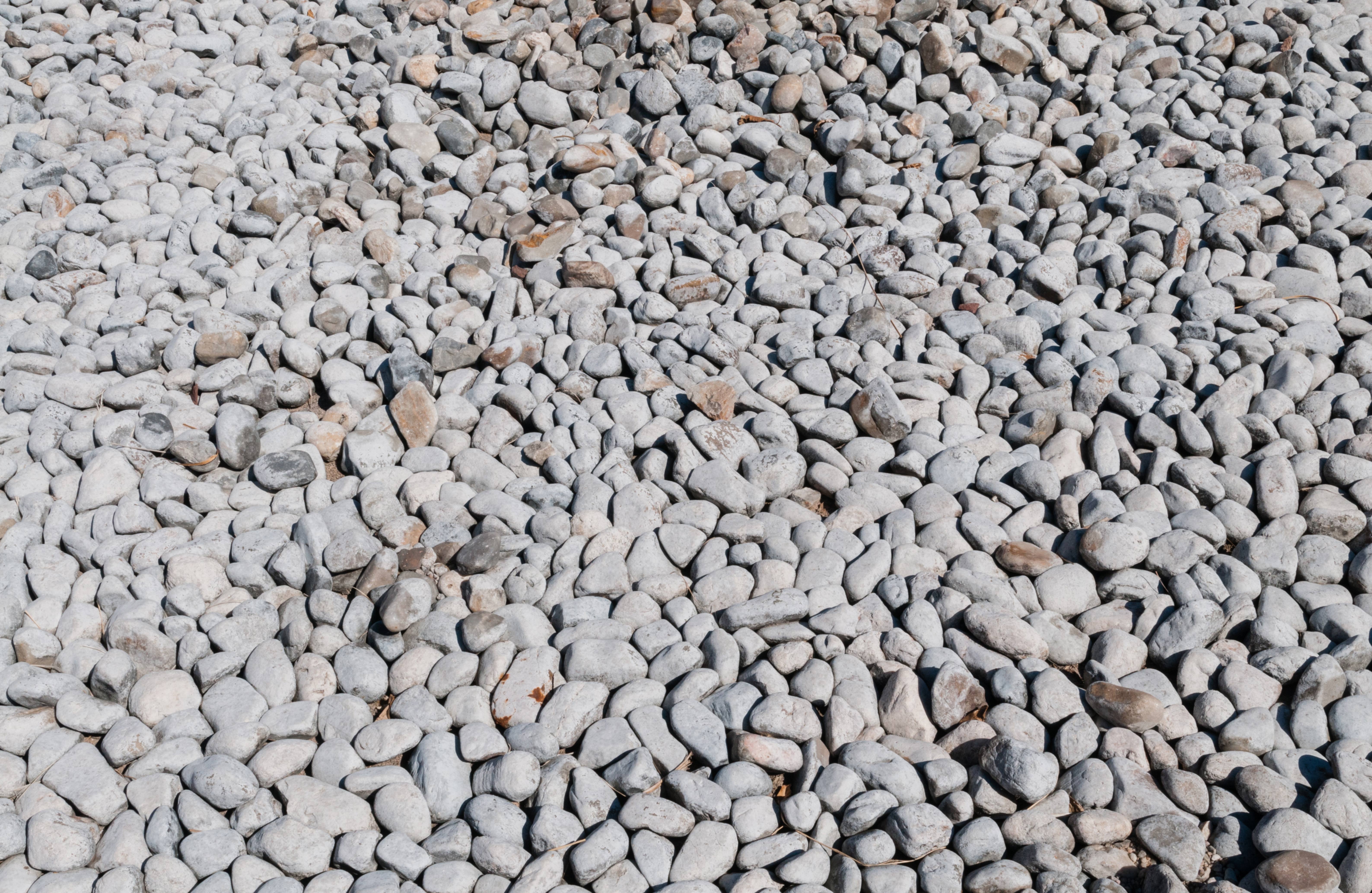 Light Grey Pebble Stone Texture