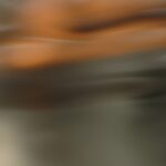 Liquid blur warm wave effect