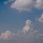 Medieval painting cloud formations