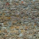 midieval colorful rocks wall