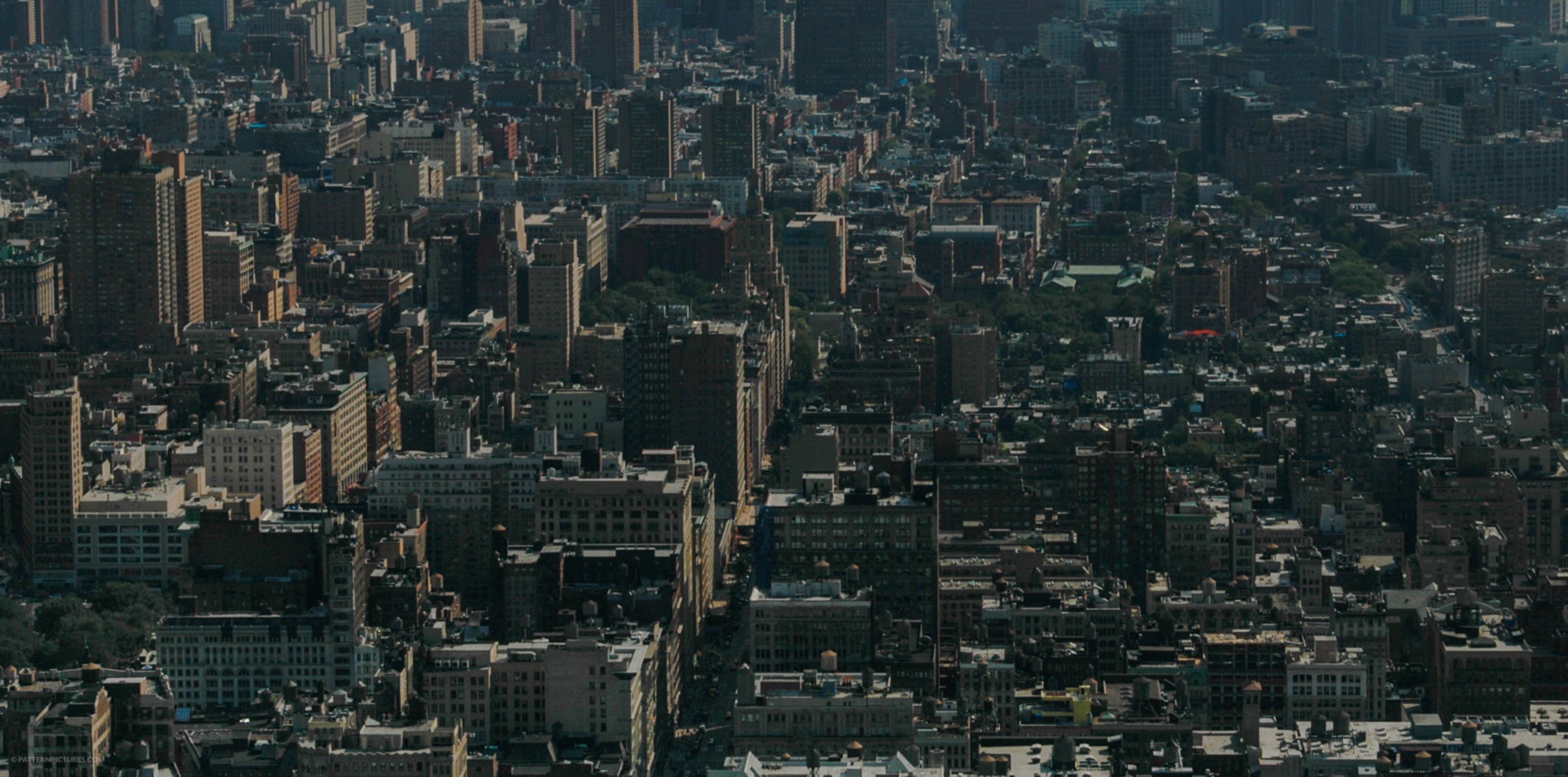 New York Manhattan full frame dark texture