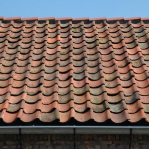 Old Red Clay Roof Tiles