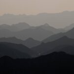 Panoramic view as seen standing on the Chinese Wall, Simatai.