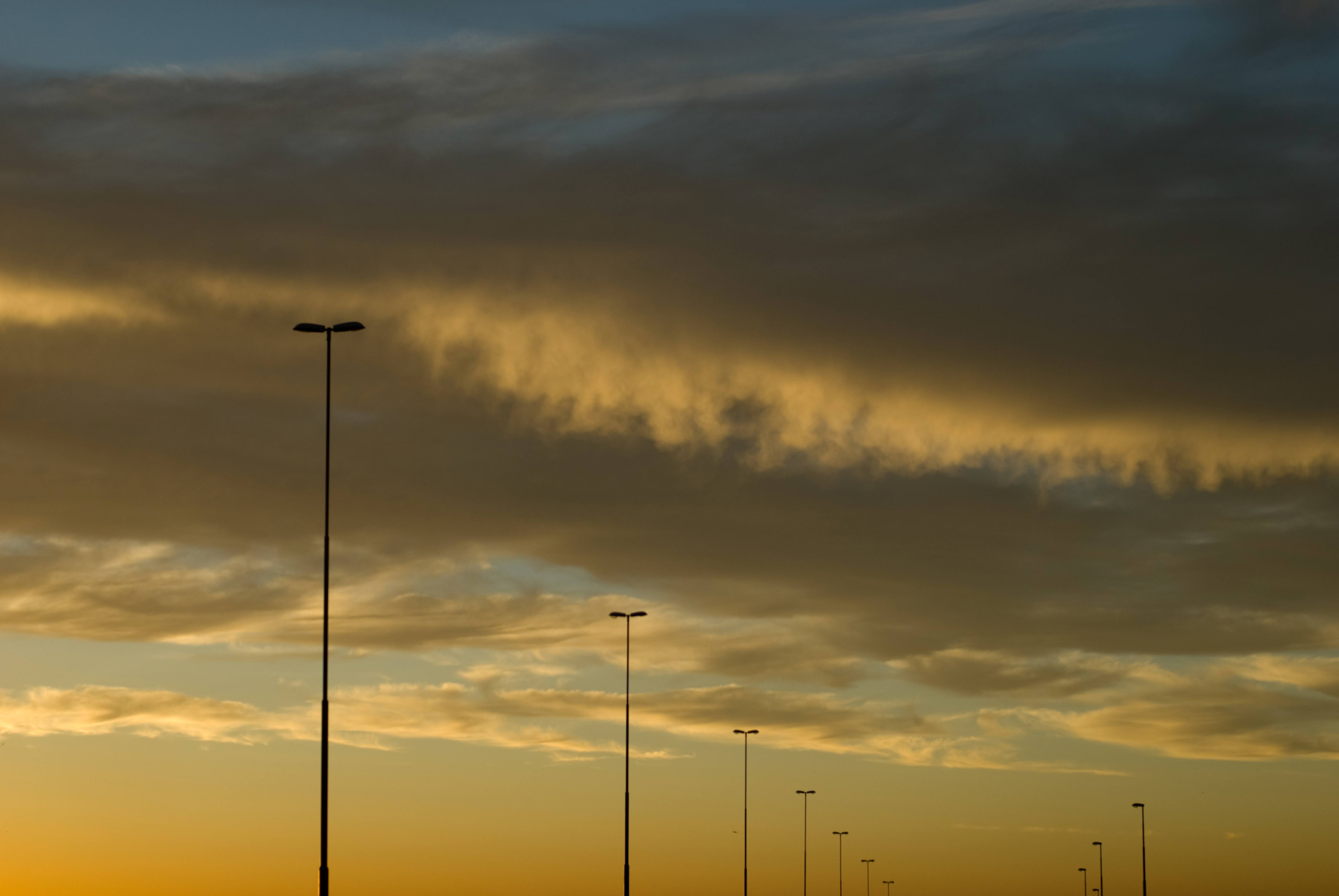 Street Light on Sunset