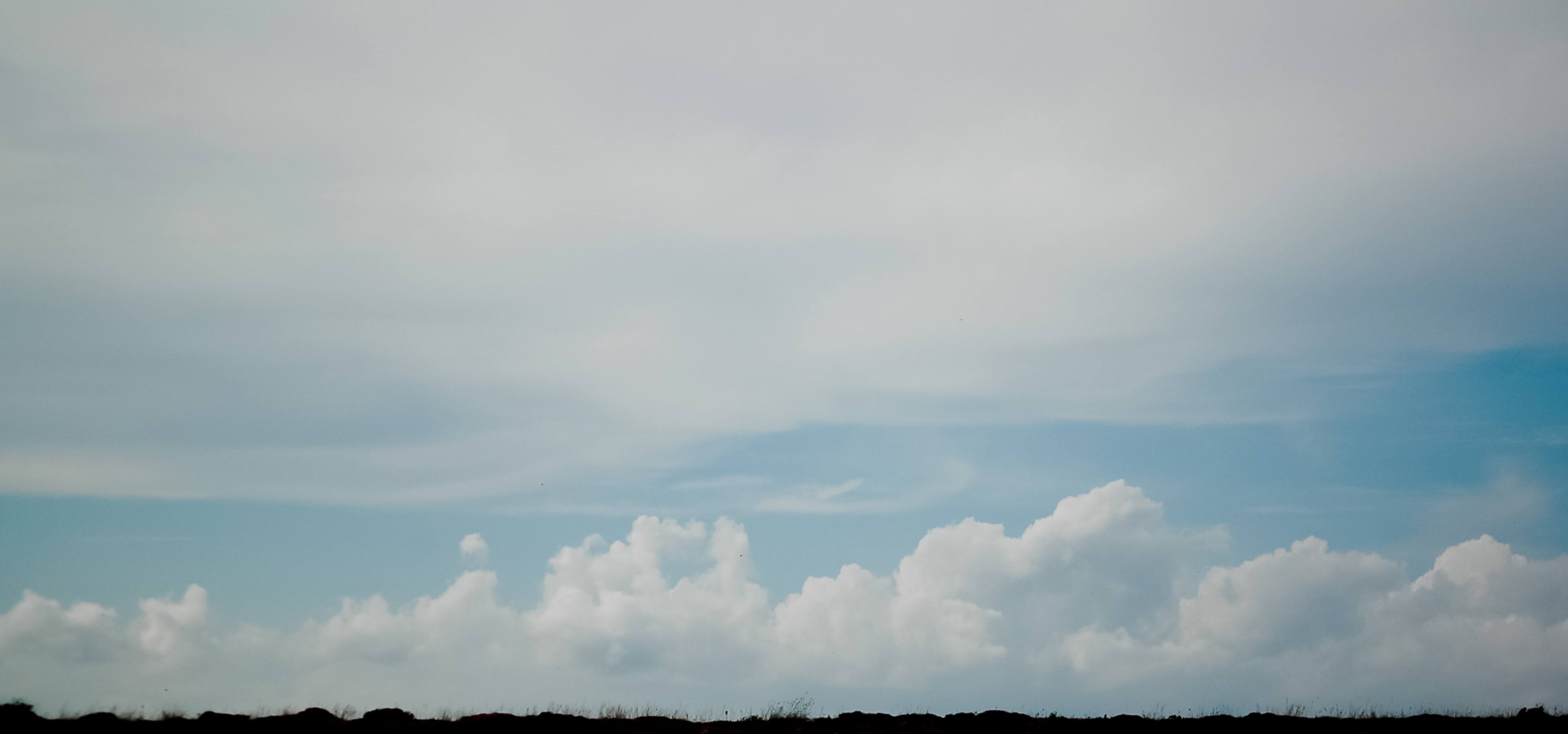 Panopramic clouds sky