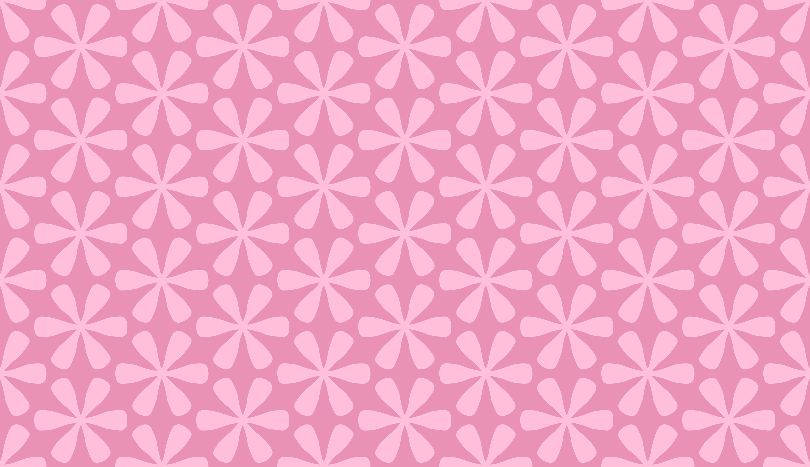 Pink Asterix Pattern