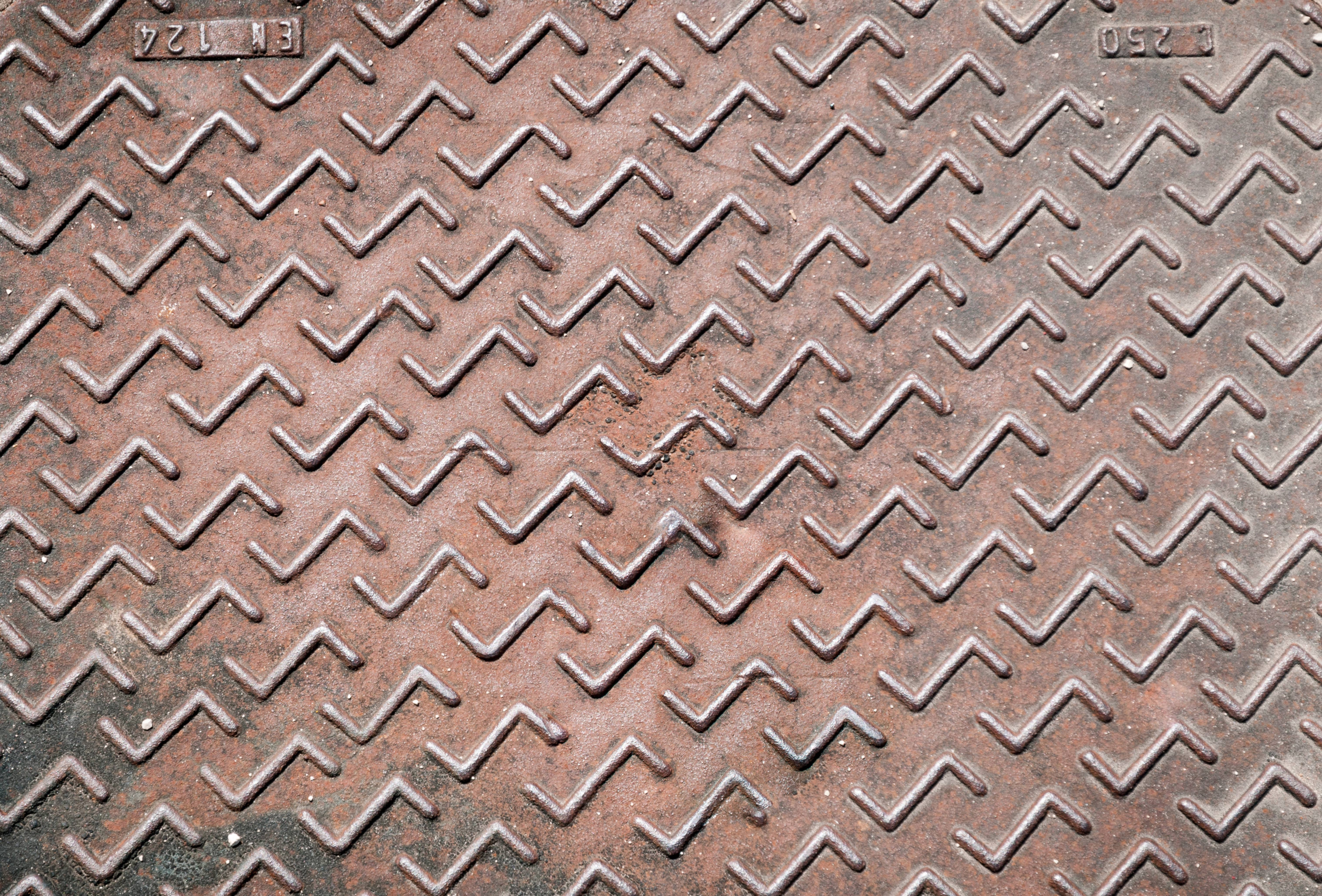 Rusty metal floor s pattern