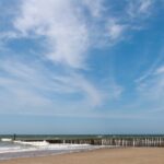 Sea Sky High Thin Clouds