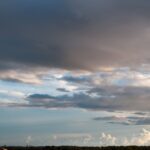 Sky with clouds and sunlight