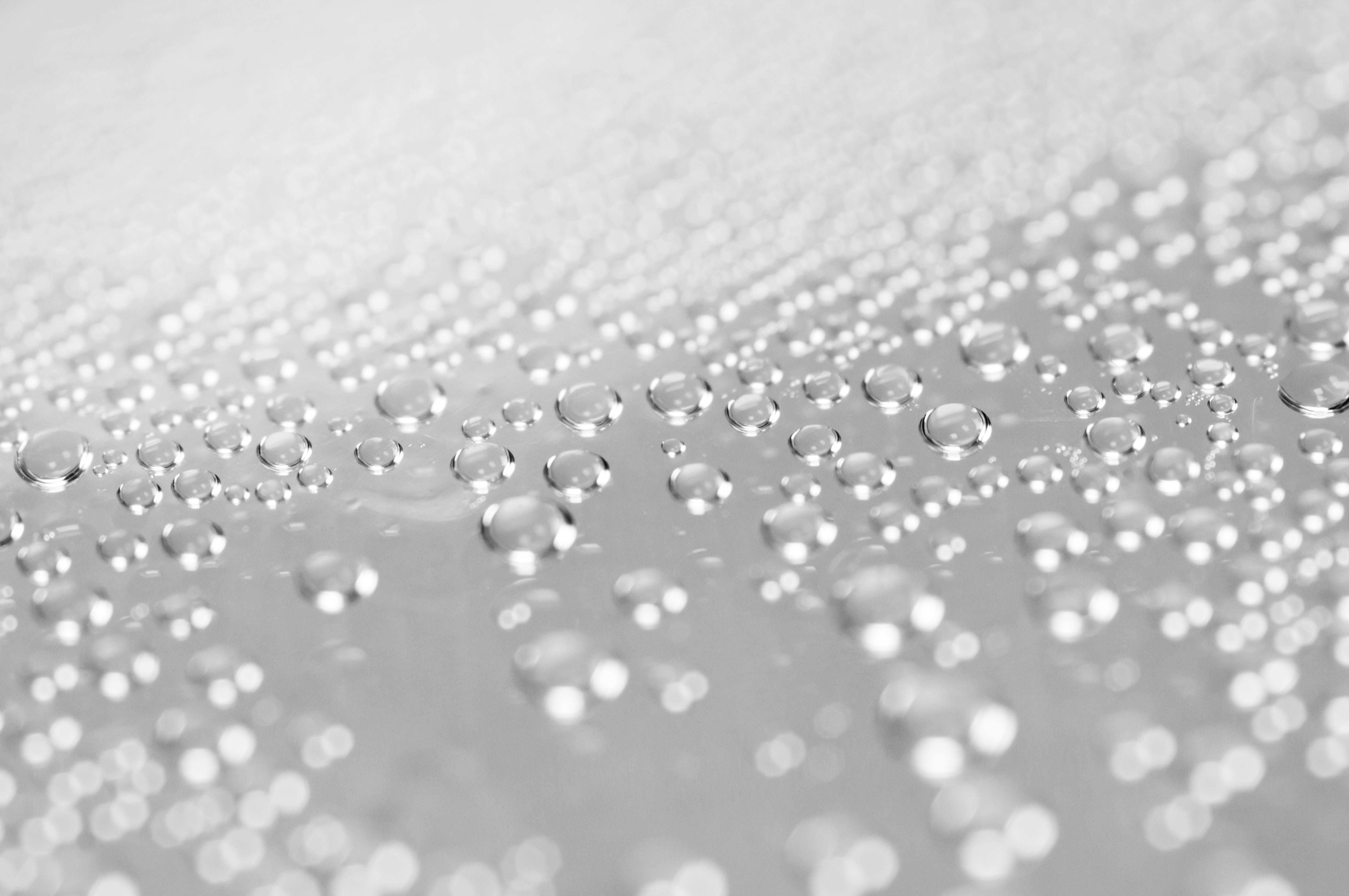 Small shiny water drops background