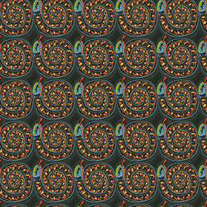 Snake Drawing Pattern