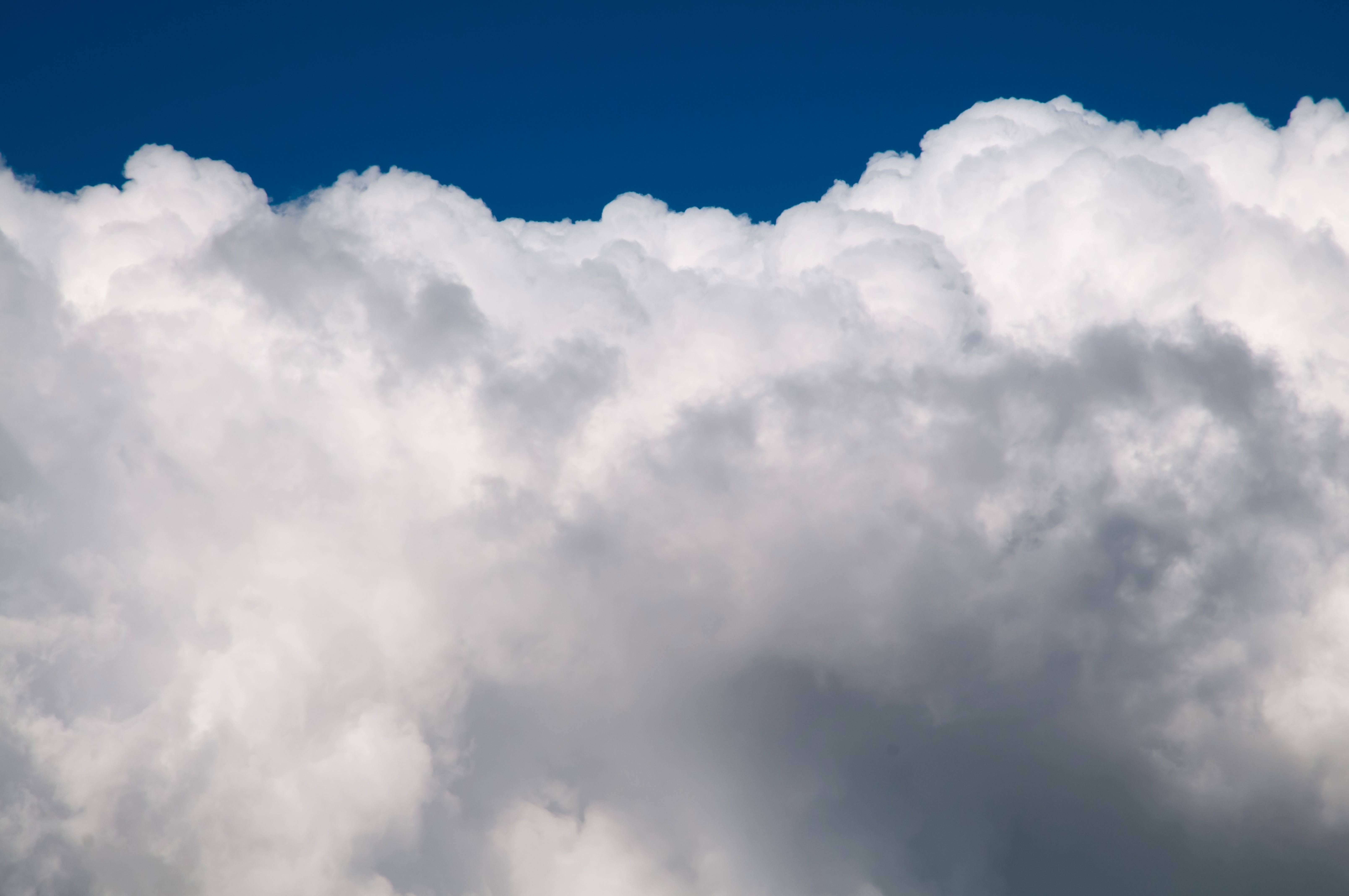 Snow Like Clouds Formations