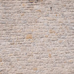 Stone wall wave pattern