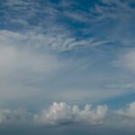 Various levels of clouds