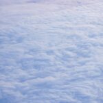 View clouds from above