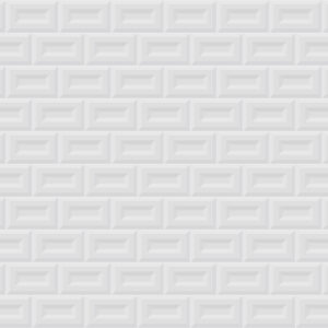 White texture beveled framed tiles