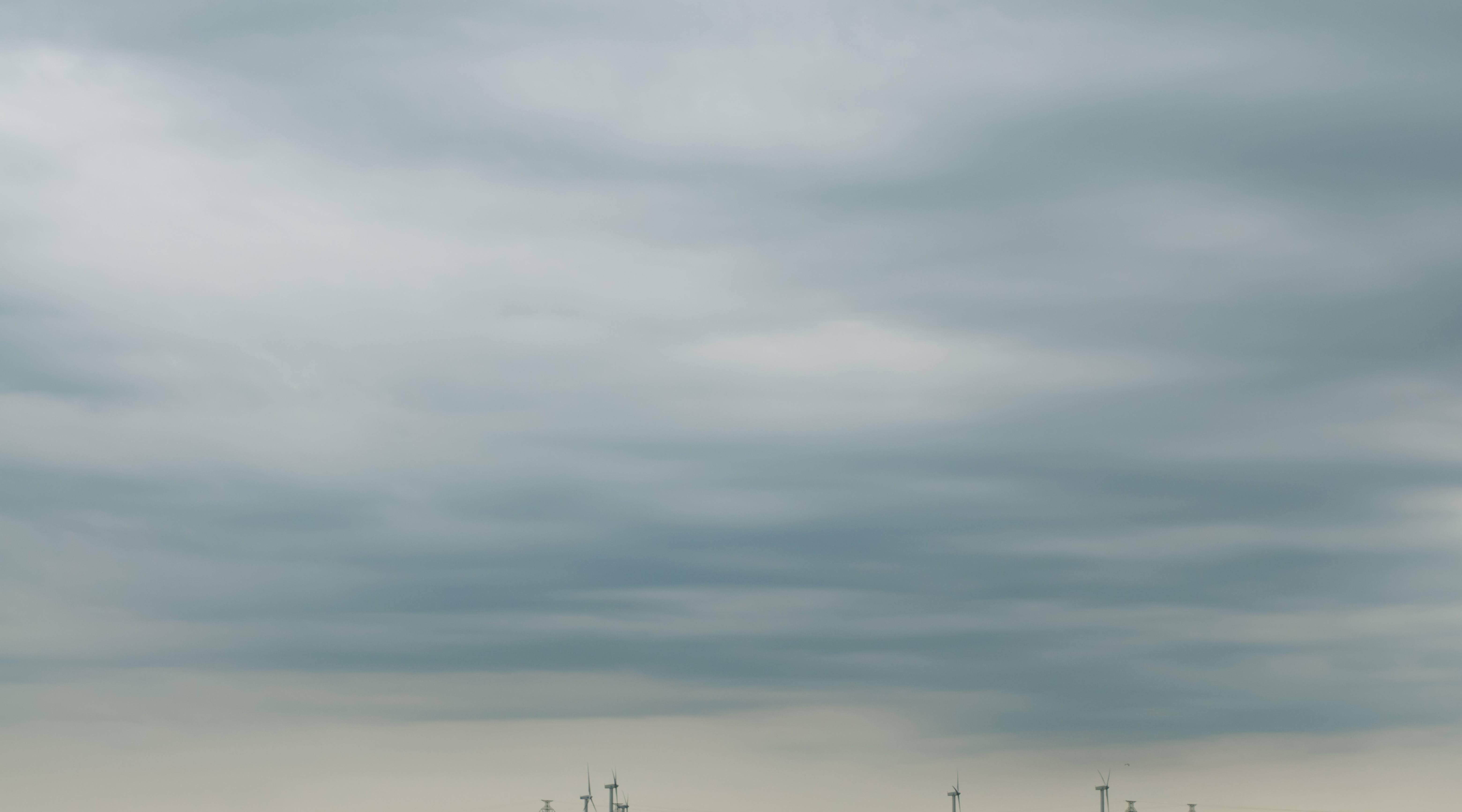 Light soft clouds sky