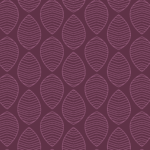 Organic shapes purple leaves pattern