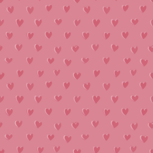 Small pink hearts seamless pattern