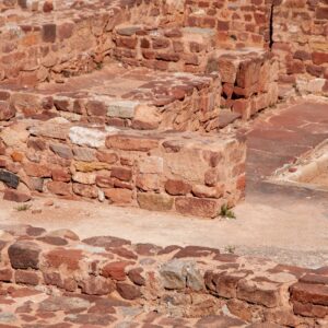 Ancient Red Rocks Castle Ruins