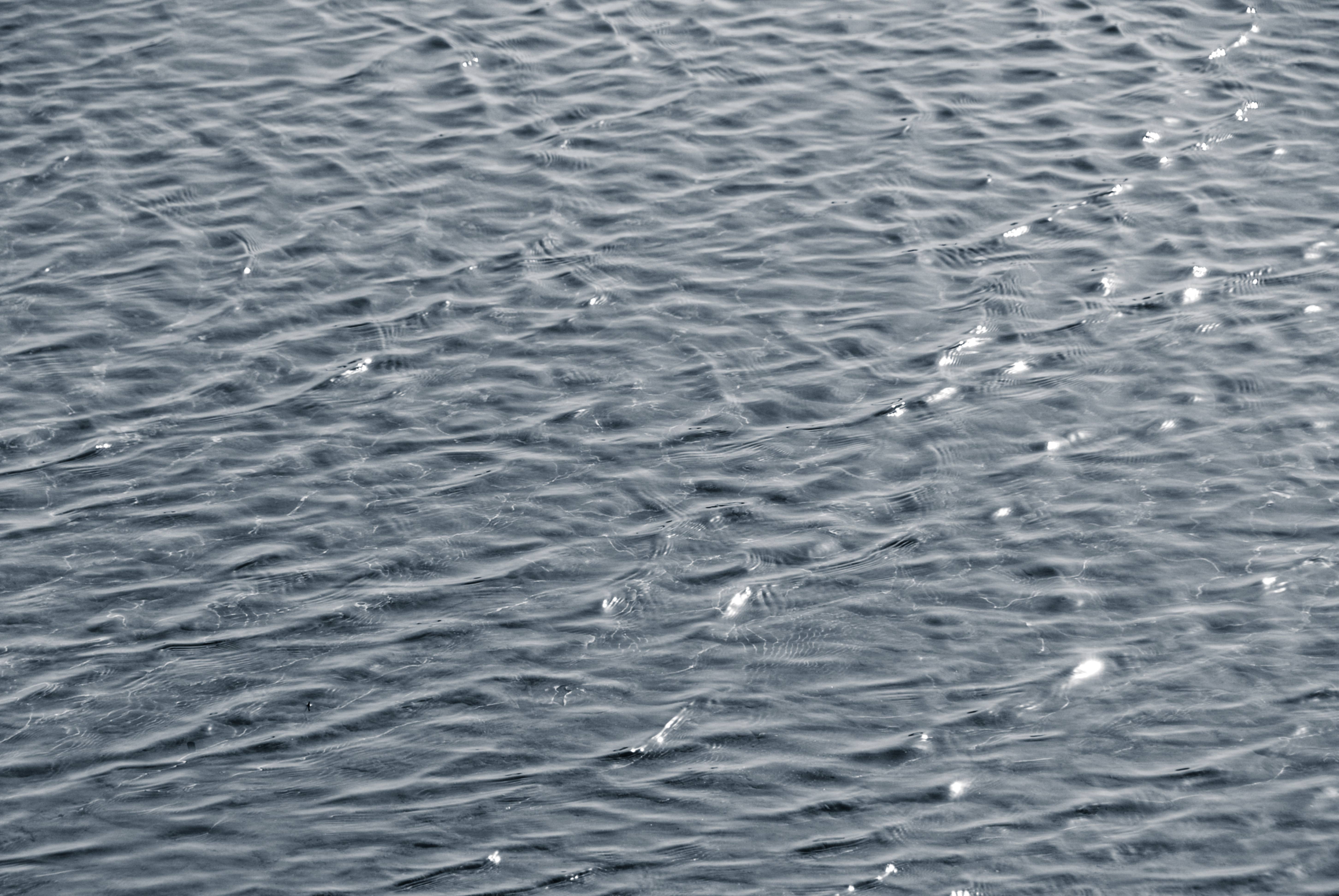 Calm lake Water texture