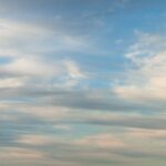 Light sky cloudscape background