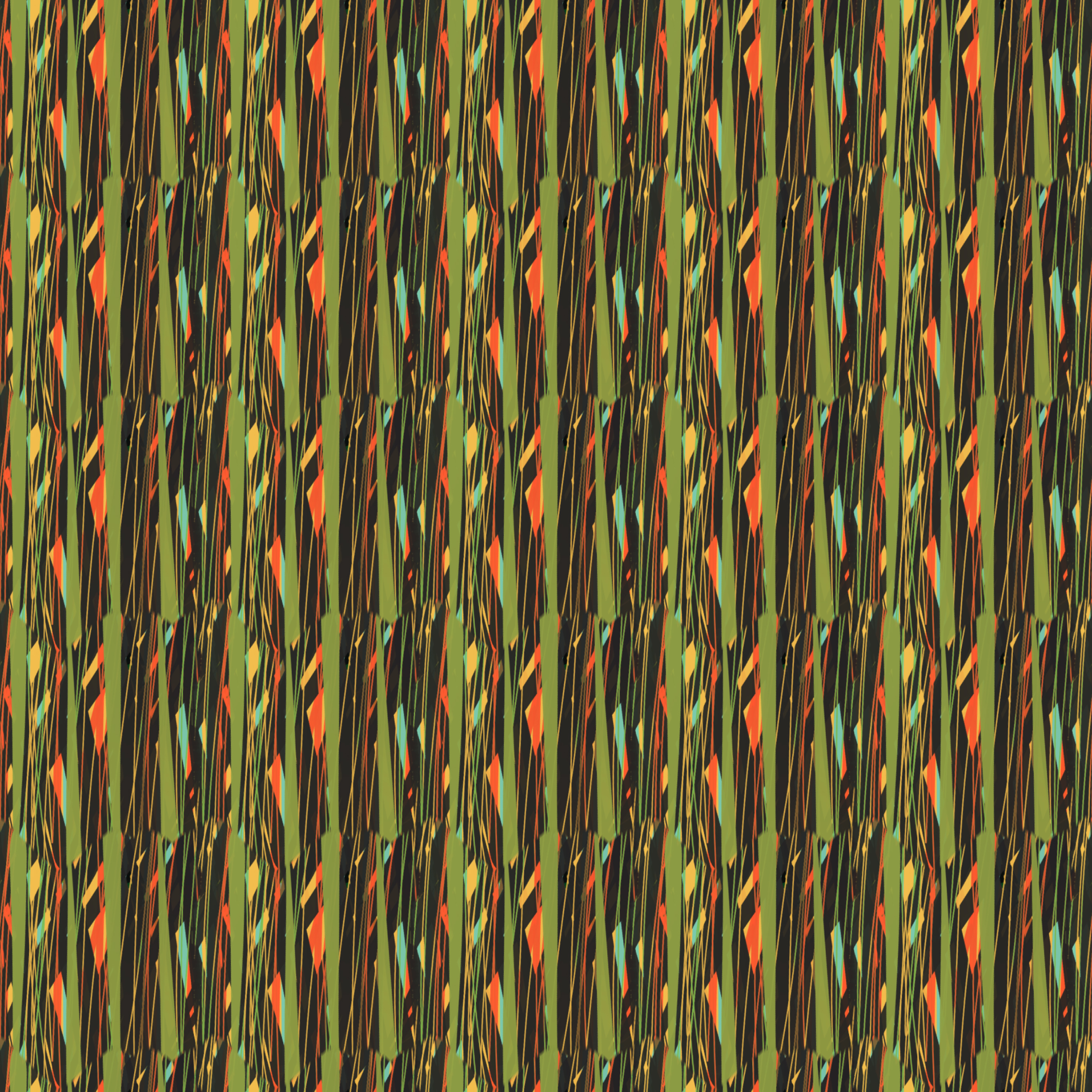 Natural Bush Pattern Vertical Lines