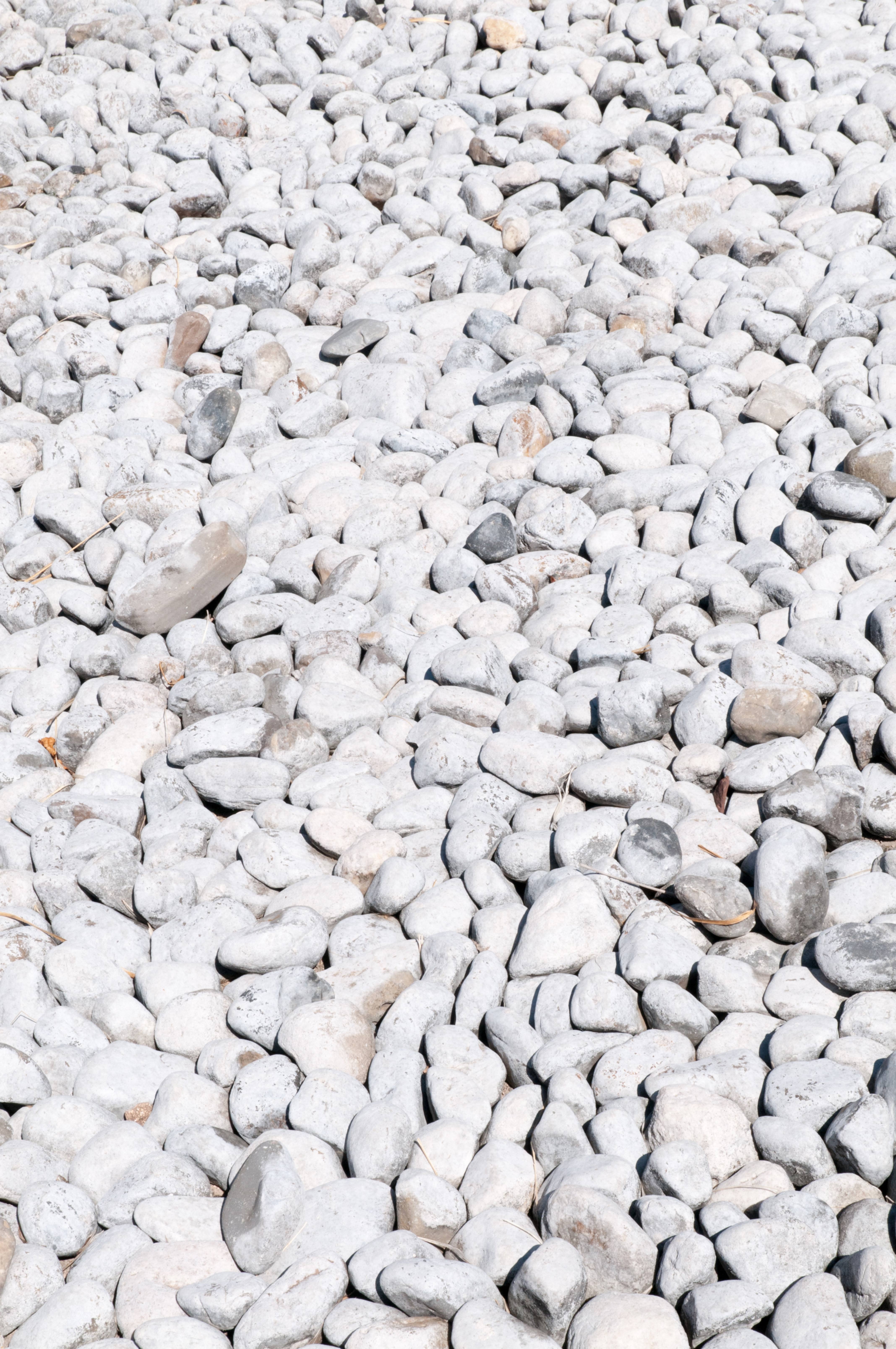 Light Large Pebble Rocks