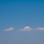 Blue Sky and a Cloudy Line