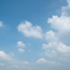 Soft White Clouds on a Light Blue Sky