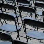 Black Plastic Folding Chairs