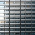 Hotel windows facade