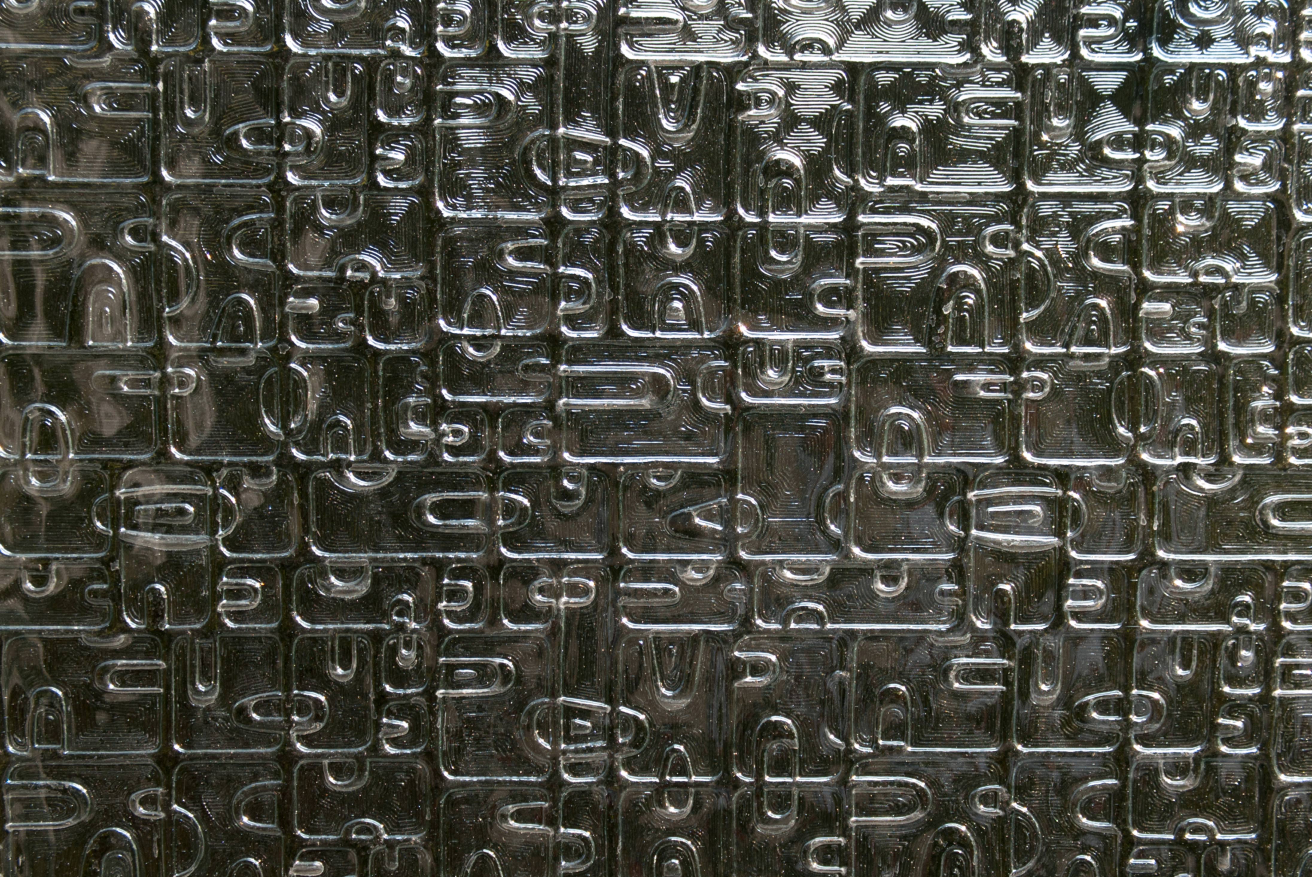 Glass window pattern