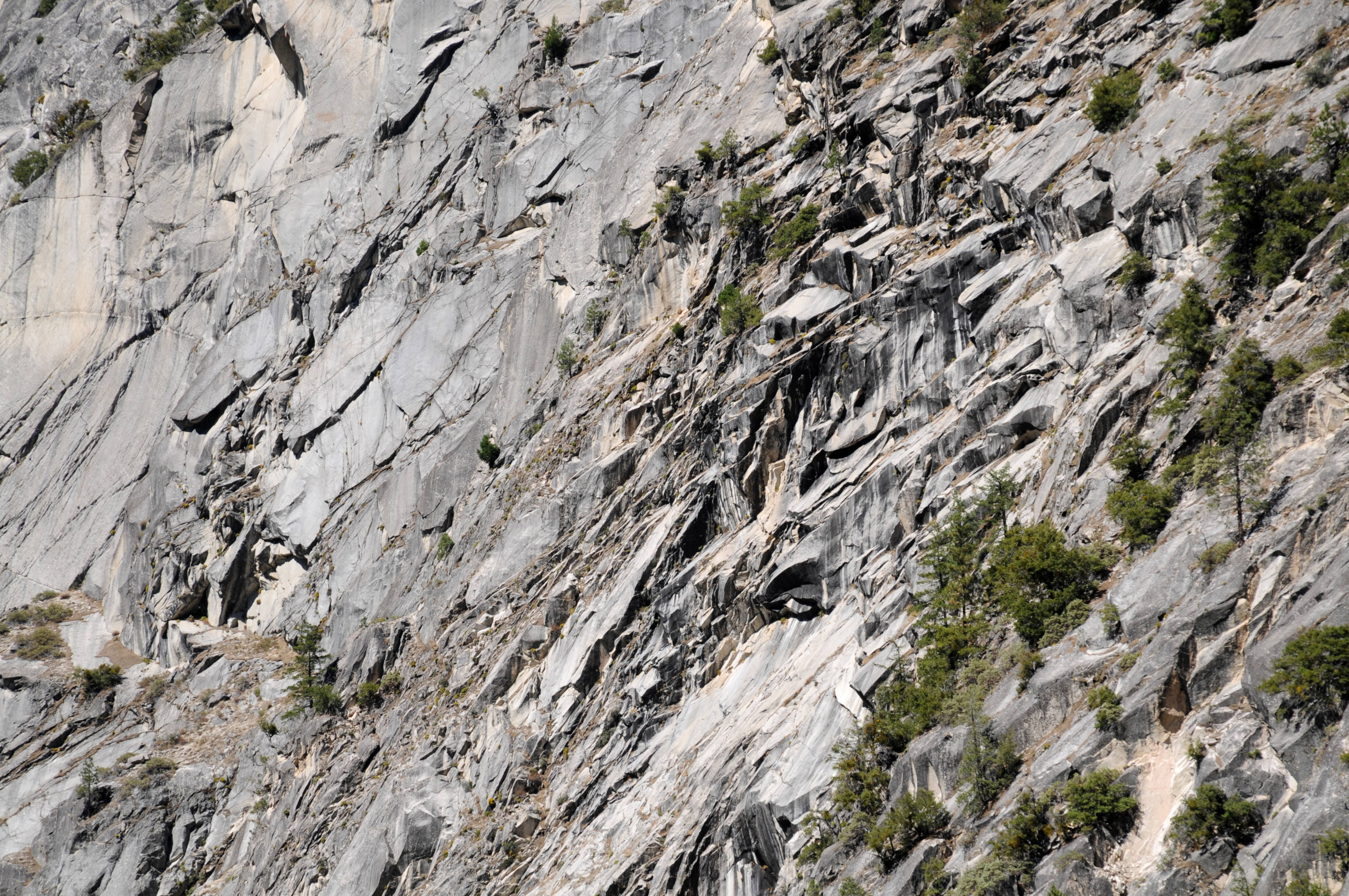 Yosemite mountain wall