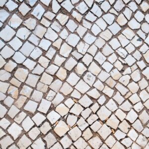 Small street stones