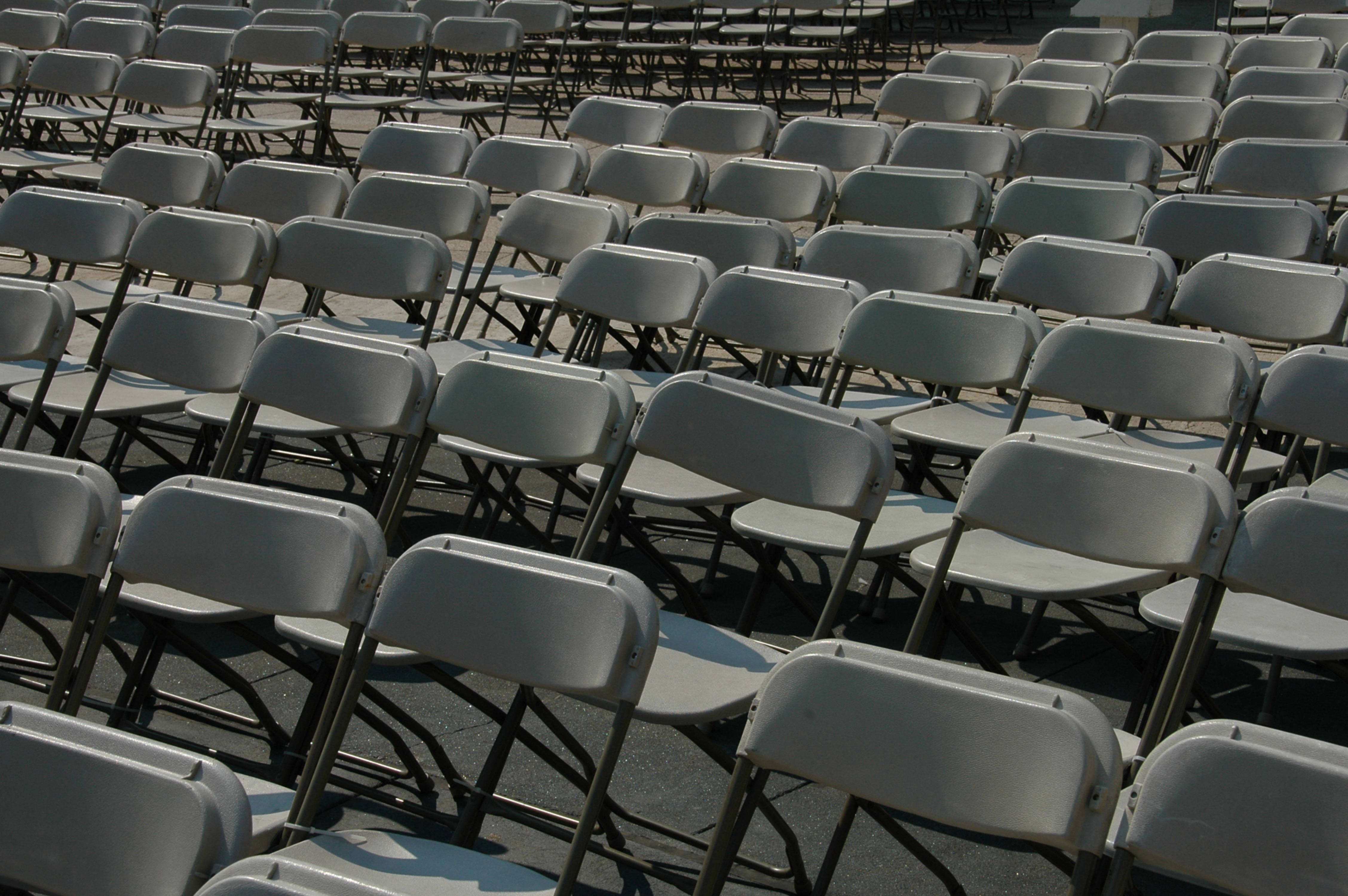 Folding Chairs Line-Up