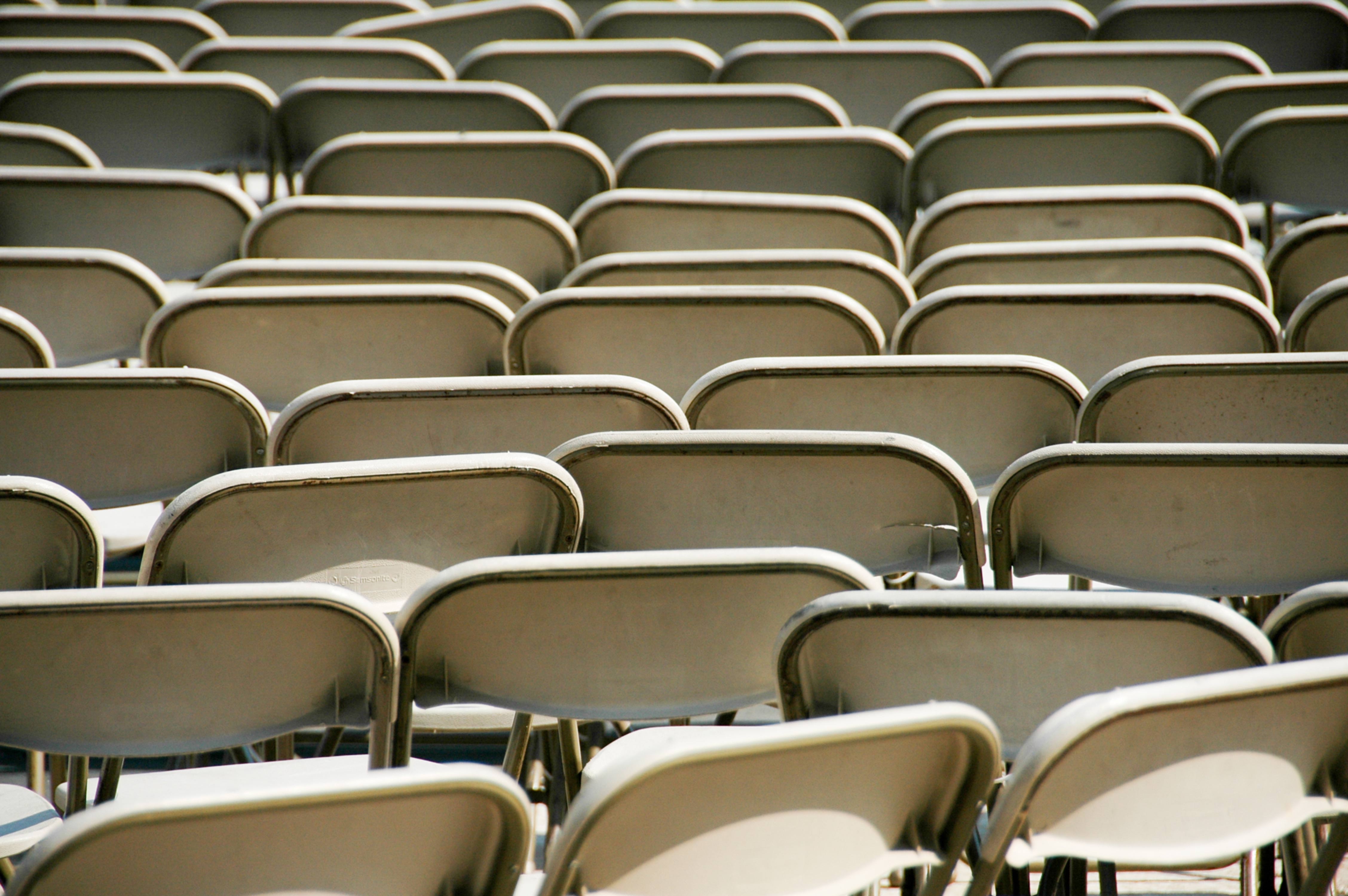 More Folding Chairs Close-Up