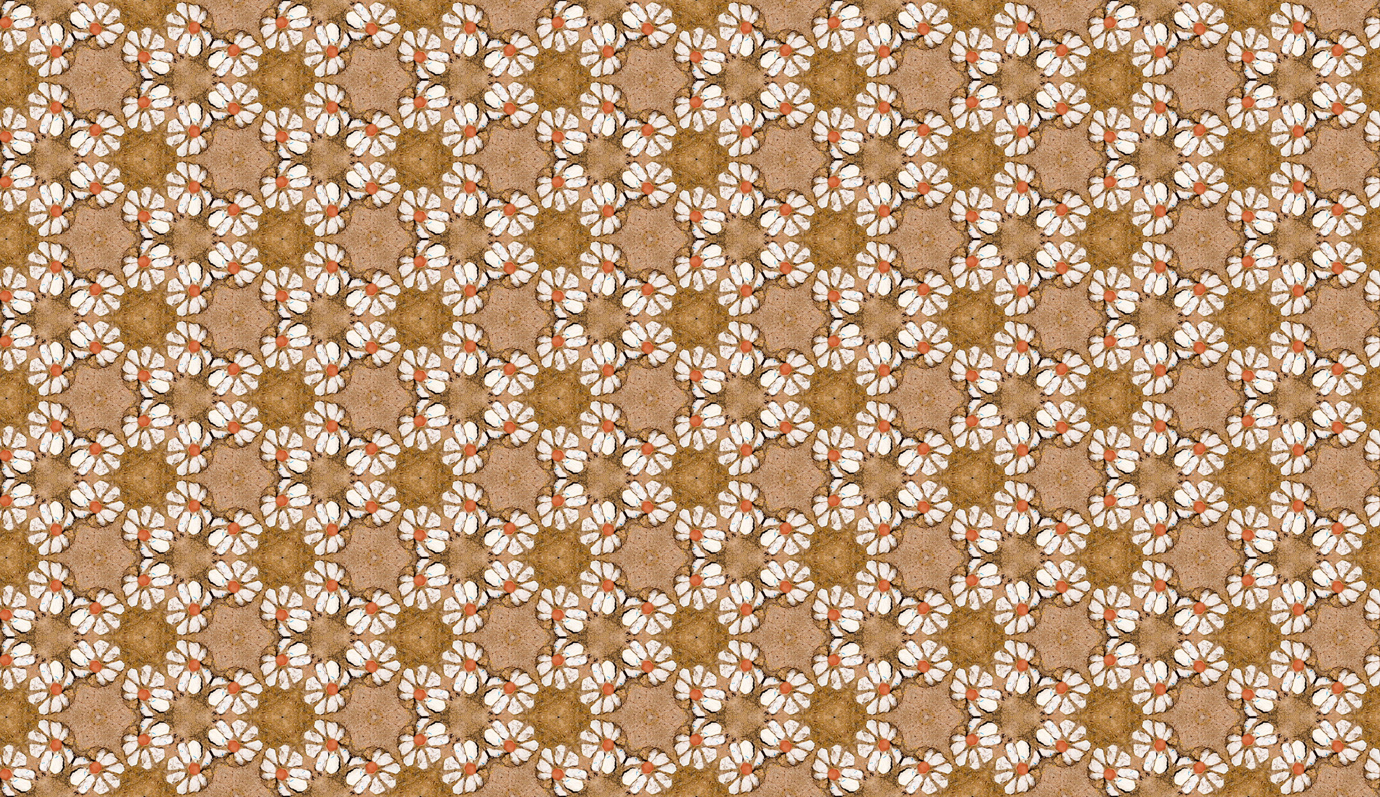 Stone Wall flowers seamless texture