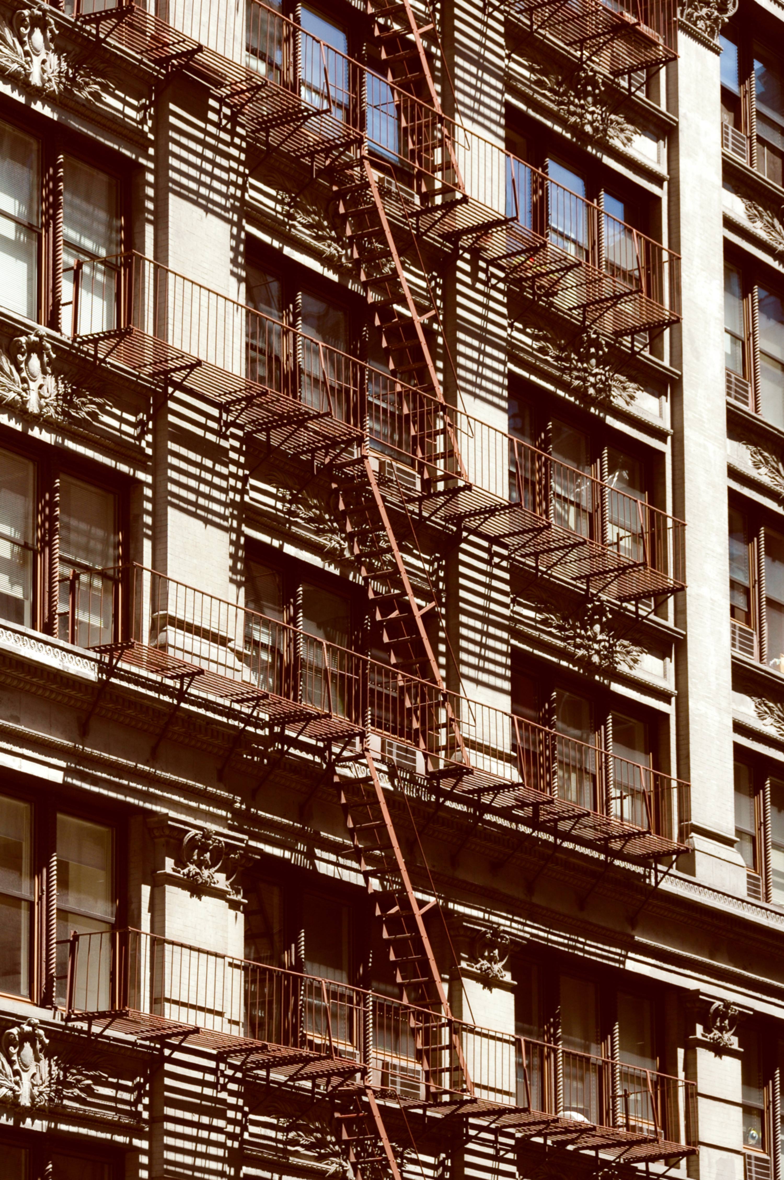Typical New York Fire Escapes