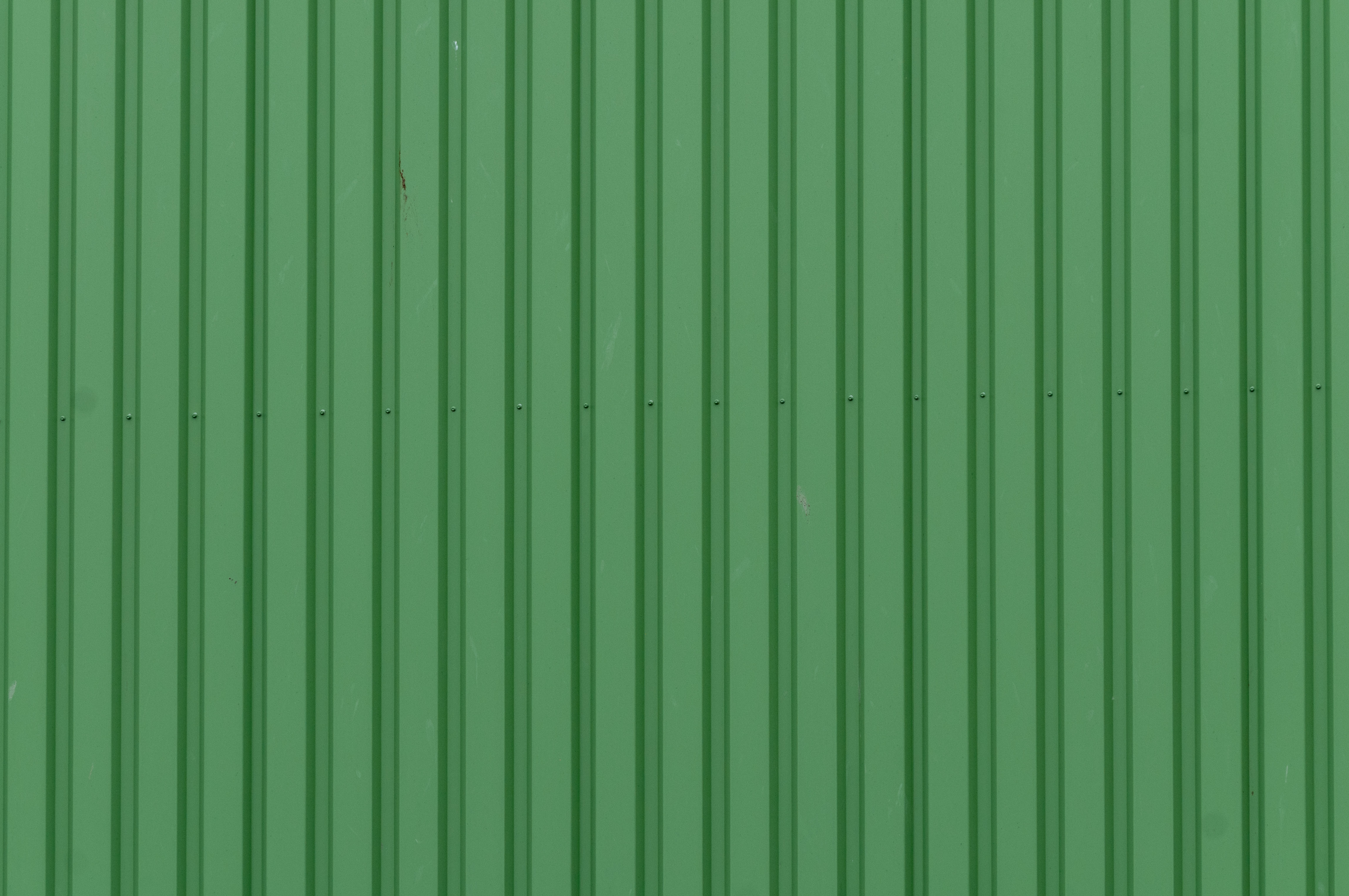 Green metal container background